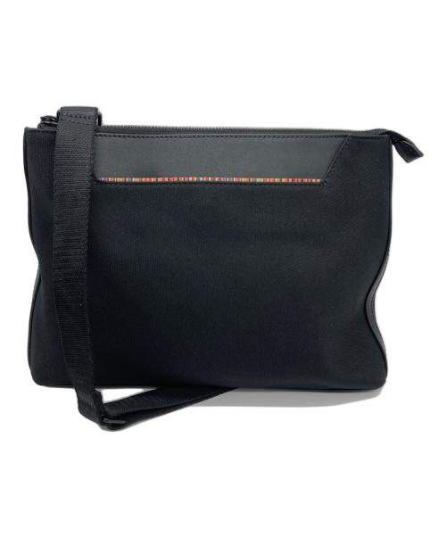 PAUL SMITH（ポールスミス）Paul Smith (ポールスミス) サコッシュショルダーバッグ ブラックの古着・服飾アイテム