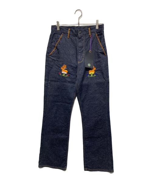 Needles（ニードルズ）Needles (ニードルズ) P&M Emb. Boot-Cut Jean インディゴ サイズ:XS 未使用品の古着・服飾アイテム