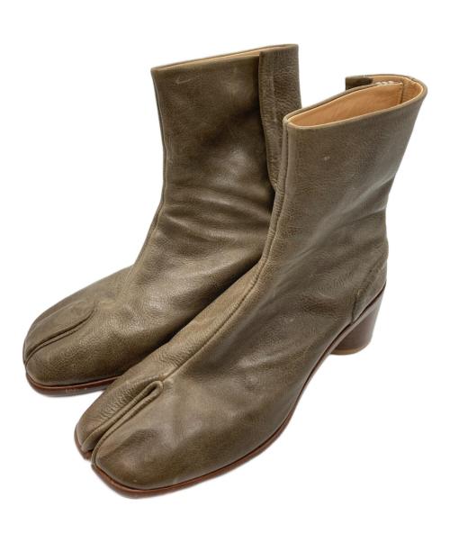 Maison Margiela（メゾンマルジェラ）Maison Margiela (メゾンマルジェラ) 足袋ブーツ ブラウン サイズ:43(27-28cm)の古着・服飾アイテム
