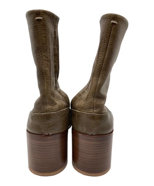 Maison Margiela（メゾンマルジェラ）Maison Margiela (メゾンマルジェラ) 足袋ブーツ ブラウン サイズ:43(27-28cm)の古着・服飾アイテム