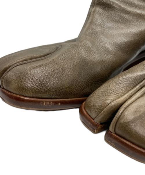Maison Margiela（メゾンマルジェラ）Maison Margiela (メゾンマルジェラ) 足袋ブーツ ブラウン サイズ:43(27-28cm)の古着・服飾アイテム