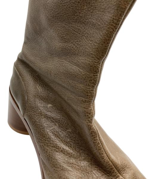 Maison Margiela（メゾンマルジェラ）Maison Margiela (メゾンマルジェラ) 足袋ブーツ ブラウン サイズ:43(27-28cm)の古着・服飾アイテム