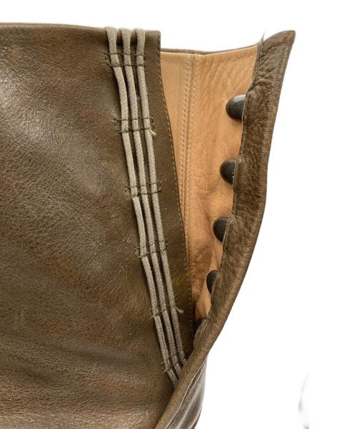 Maison Margiela（メゾンマルジェラ）Maison Margiela (メゾンマルジェラ) 足袋ブーツ ブラウン サイズ:43(27-28cm)の古着・服飾アイテム
