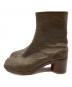Maison Margiela (メゾンマルジェラ) 足袋ブーツ ブラウン サイズ:43(27-28cm)：70000円