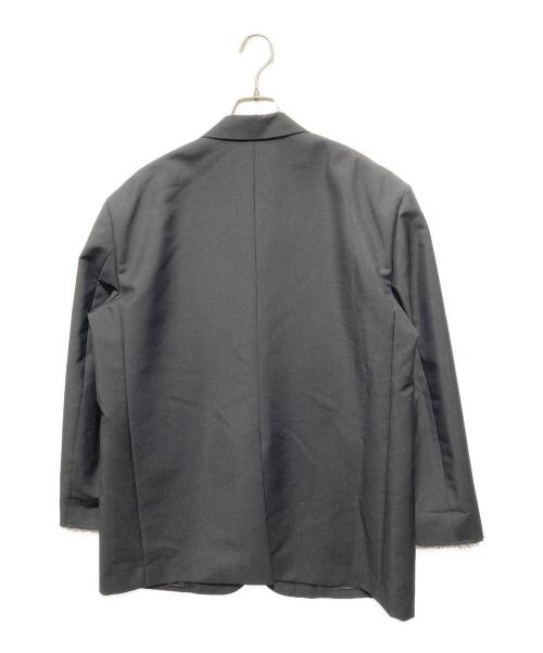 edition pourell（エディションプレル）edition pourell (エディションプレル) モヘヤビンテージトロ ジャケット ブラック サイズ:34の古着・服飾アイテム