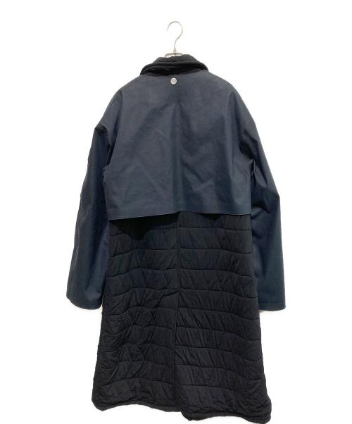 MACKINTOSH 0003（マッキントッシュ 0003）MACKINTOSH 0003 (マッキントッシュ 0003) ジャケット切替キルティングコート ブラック サイズ:Lの古着・服飾アイテム
