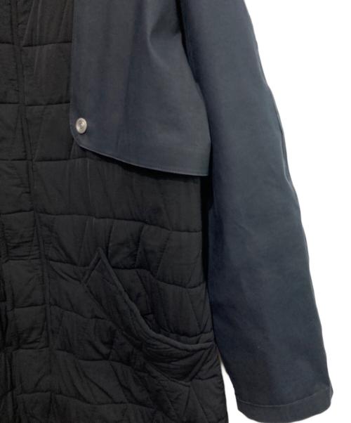 MACKINTOSH 0003（マッキントッシュ 0003）MACKINTOSH 0003 (マッキントッシュ 0003) ジャケット切替キルティングコート ブラック サイズ:Lの古着・服飾アイテム