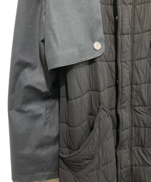 MACKINTOSH 0003（マッキントッシュ 0003）MACKINTOSH 0003 (マッキントッシュ 0003) ジャケット切替キルティングコート ブラック サイズ:Lの古着・服飾アイテム