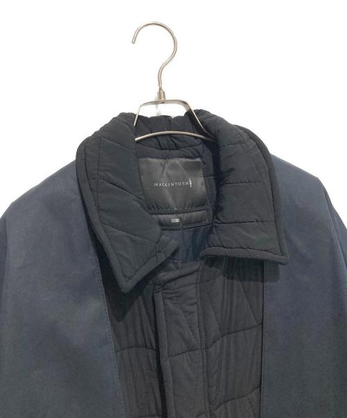 MACKINTOSH 0003（マッキントッシュ 0003）MACKINTOSH 0003 (マッキントッシュ 0003) ジャケット切替キルティングコート ブラック サイズ:Lの古着・服飾アイテム