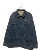 stussyステューシー）の古着「ミリタリージャケット」｜ブラック