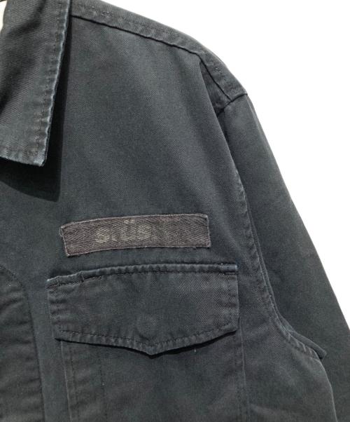 stussy（ステューシー）stussy (ステューシー) ミリタリージャケット ブラック サイズ:Mの古着・服飾アイテム
