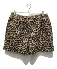 GLIM CLAP（グリムクラップ）の古着「Poodle Faux Fur Short」｜レオパード