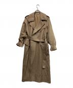 Enchainementアンシェヌマン）の古着「wool Storm Coat」｜ベージュ