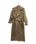 Enchainement（アンシェヌマン）の古着「wool Storm Coat」｜ベージュ