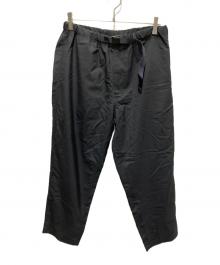ENNOY（エンノイ）の古着「CORDURA WOOL BLEND RIP STOP EASY PANTS」｜ブラック