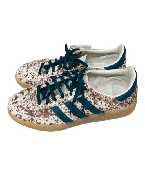 adidas（アディダス）adidas (アディダス) Spick and Span (スピック＆スパン) HANDBALL SPEZIAL W ホワイト×グリーン サイズ:24.5の古着・服飾アイテム