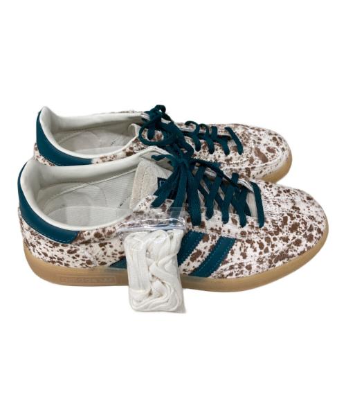 adidas（アディダス）adidas (アディダス) Spick and Span (スピック＆スパン) HANDBALL SPEZIAL W ホワイト×グリーン サイズ:24.5の古着・服飾アイテム