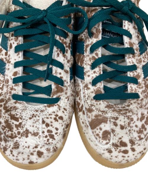 adidas（アディダス）adidas (アディダス) Spick and Span (スピック＆スパン) HANDBALL SPEZIAL W ホワイト×グリーン サイズ:24.5の古着・服飾アイテム