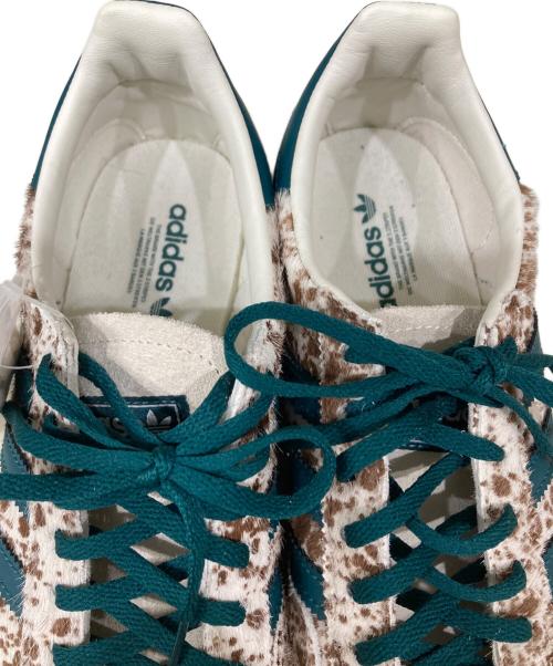 adidas（アディダス）adidas (アディダス) Spick and Span (スピック＆スパン) HANDBALL SPEZIAL W ホワイト×グリーン サイズ:24.5の古着・服飾アイテム