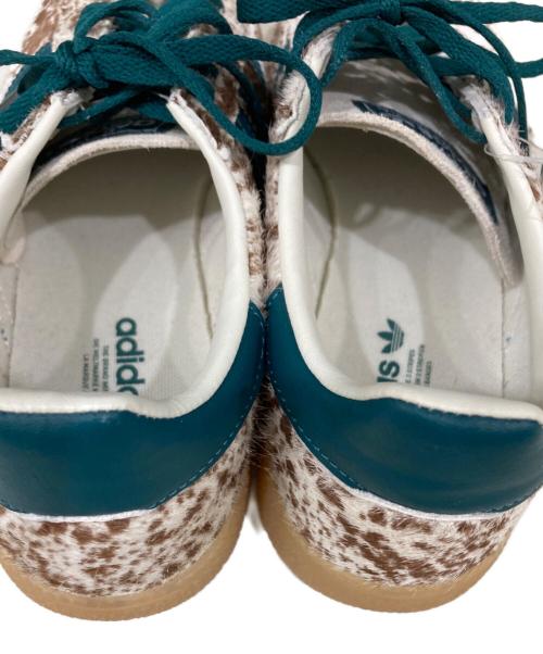 adidas（アディダス）adidas (アディダス) Spick and Span (スピック＆スパン) HANDBALL SPEZIAL W ホワイト×グリーン サイズ:24.5の古着・服飾アイテム