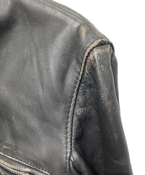 Schott（ショット）Schott (ショット) シングルライダースジャケット ブラック サイズ:34の古着・服飾アイテム