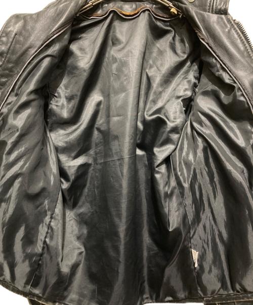 Schott（ショット）Schott (ショット) シングルライダースジャケット ブラック サイズ:34の古着・服飾アイテム