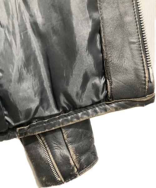 Schott（ショット）Schott (ショット) シングルライダースジャケット ブラック サイズ:34の古着・服飾アイテム