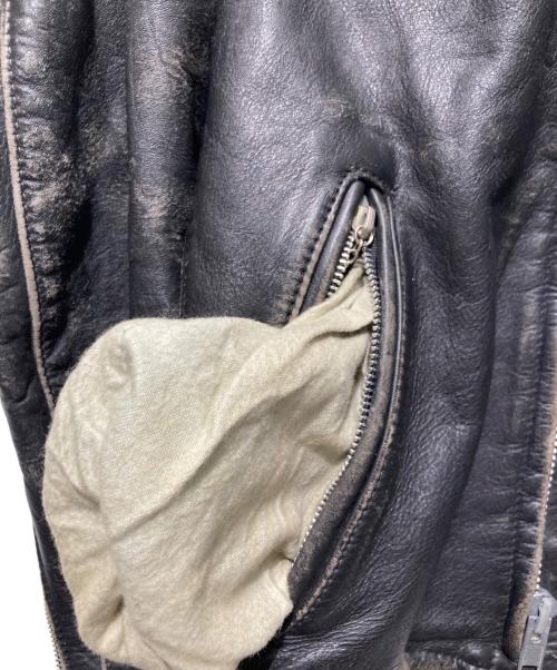 Schott（ショット）Schott (ショット) シングルライダースジャケット ブラック サイズ:34の古着・服飾アイテム