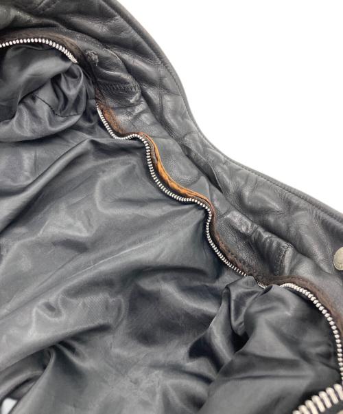 Schott（ショット）Schott (ショット) シングルライダースジャケット ブラック サイズ:34の古着・服飾アイテム