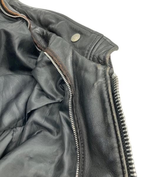 Schott（ショット）Schott (ショット) シングルライダースジャケット ブラック サイズ:34の古着・服飾アイテム