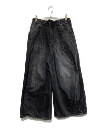 Needles（ニードルズ）の古着「H.D. Buggy jean - 12oz Denim」｜ブラック