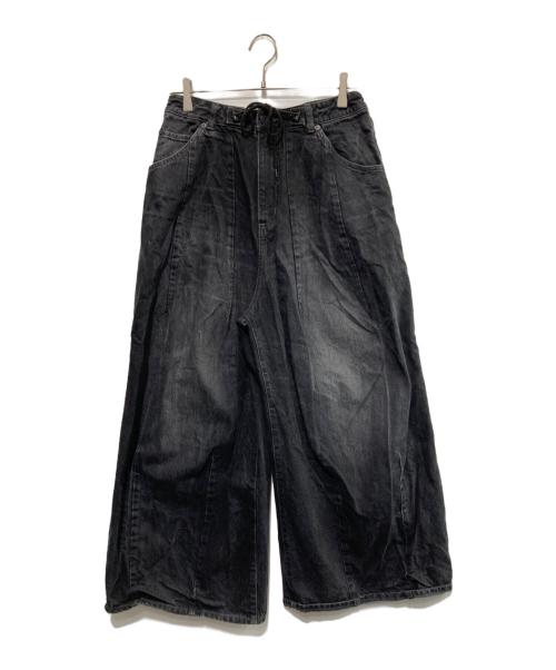 Needles（ニードルズ）Needles (ニードルズ) H.D. Buggy jean - 12oz Denim ブラック サイズ:xsの古着・服飾アイテム