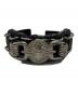 TOGA ARCHIVES (トーガアーカイブス) Leather Braid Bangle ブラック：12000円