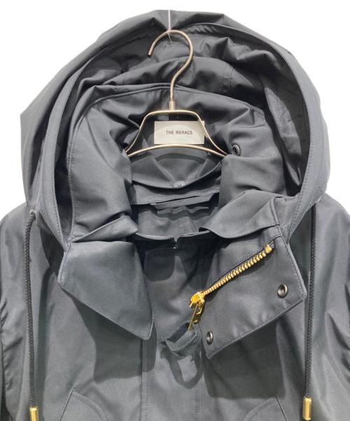 THE RERACS（ザ リラクス）THE RERACS (ザ リラクス) UNITED ARROWS (ユナイテッドアローズ) 26SS 別注ペプラム モッズブルゾン ブラック サイズ:36の古着・服飾アイテム