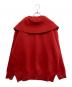 Re.Verofonna (ヴェロフォンナ) 襟付きニットジャケット レッド サイズ:38：6000円