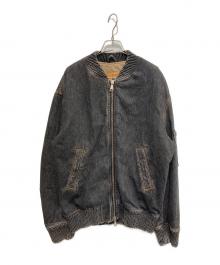 DIESEL（ディーゼル）の古着「D-WELTIKデニムジャケット」｜ブラック
