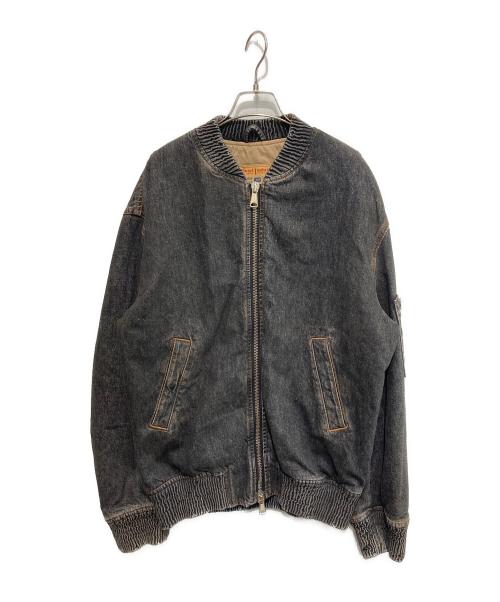 DIESEL（ディーゼル）DIESEL (ディーゼル) D-WELTIKデニムジャケット ブラック サイズ:Sの古着・服飾アイテム