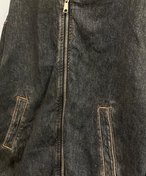 DIESEL（ディーゼル）DIESEL (ディーゼル) D-WELTIKデニムジャケット ブラック サイズ:Sの古着・服飾アイテム