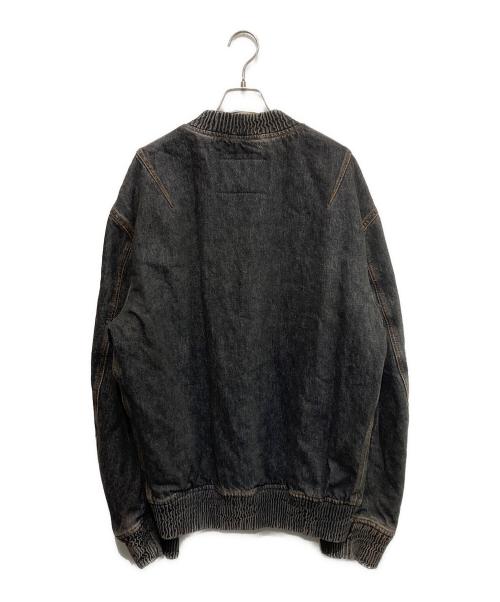 DIESEL（ディーゼル）DIESEL (ディーゼル) D-WELTIKデニムジャケット ブラック サイズ:Sの古着・服飾アイテム