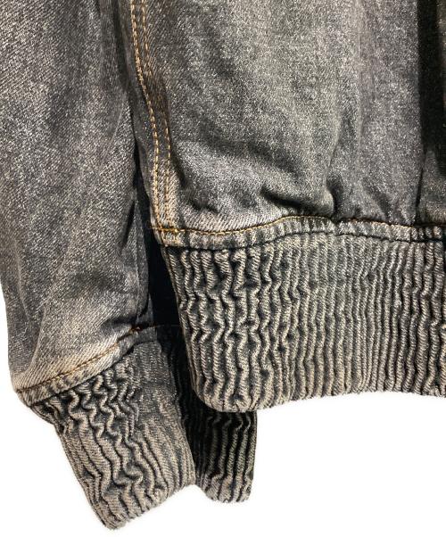 DIESEL（ディーゼル）DIESEL (ディーゼル) D-WELTIKデニムジャケット ブラック サイズ:Sの古着・服飾アイテム
