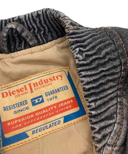 DIESEL（ディーゼル）DIESEL (ディーゼル) D-WELTIKデニムジャケット ブラック サイズ:Sの古着・服飾アイテム