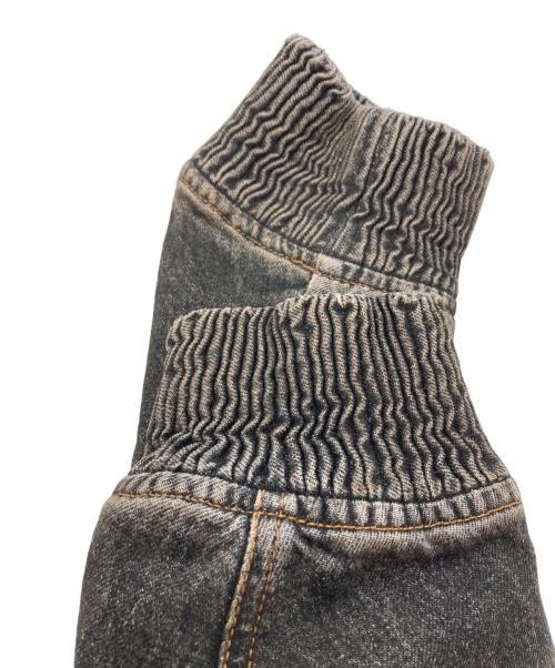 DIESEL（ディーゼル）DIESEL (ディーゼル) D-WELTIKデニムジャケット ブラック サイズ:Sの古着・服飾アイテム