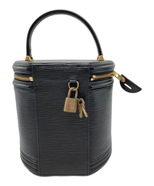 LOUIS VUITTON（ルイ ヴィトン）LOUIS VUITTON (ルイ ヴィトン) カンヌ エピ レザー バニティバッグ ブラックの古着・服飾アイテム