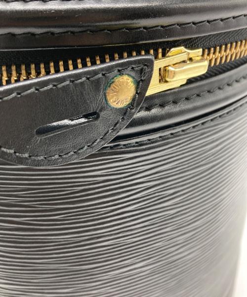 LOUIS VUITTON（ルイ ヴィトン）LOUIS VUITTON (ルイ ヴィトン) カンヌ エピ レザー バニティバッグ ブラックの古着・服飾アイテム