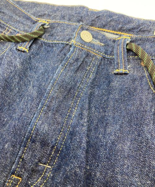 orSlow（オアスロウ）orSlow (オアスロウ) B-SHOP (ビショップ) 別注デニムイージーパンツ インディゴ サイズ:XXSの古着・服飾アイテム