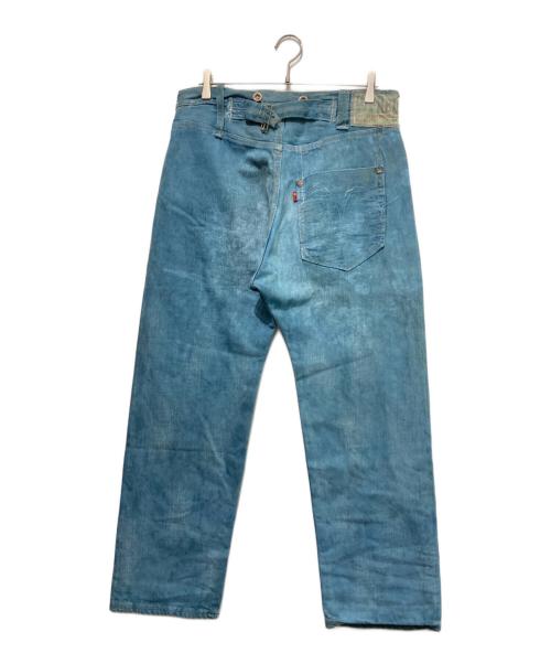 LEVI'S RED（リーバイス レッド）LEVI'S RED (リーバイス レッド) 00s ヘンプ混 シンチバック リバースウォッシュ ボタンフライ デニムパンツ インディゴ サイズ:不明の古着・服飾アイテム