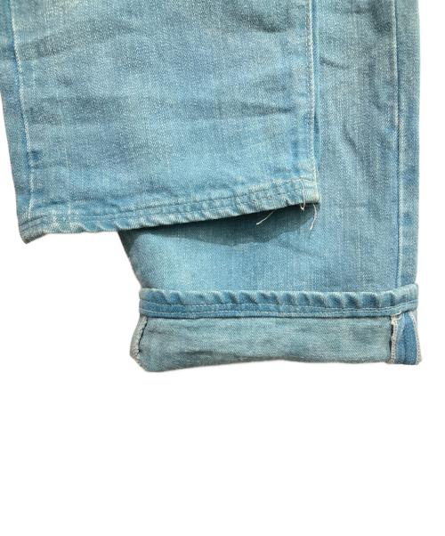 LEVI'S RED（リーバイス レッド）LEVI'S RED (リーバイス レッド) 00s ヘンプ混 シンチバック リバースウォッシュ ボタンフライ デニムパンツ インディゴ サイズ:不明の古着・服飾アイテム