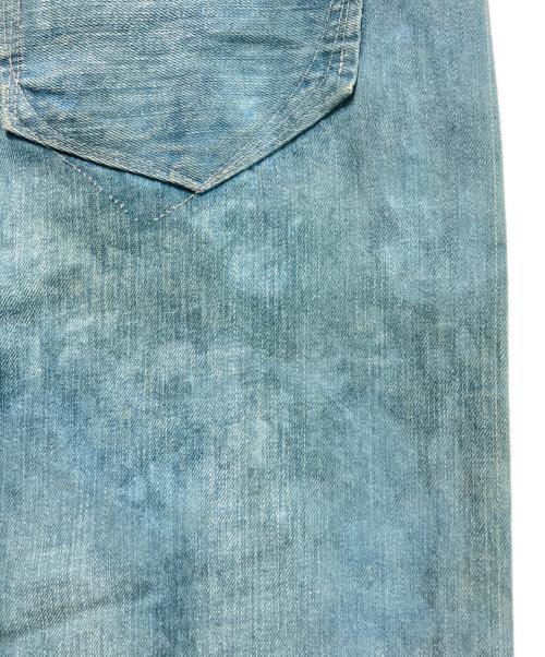 LEVI'S RED（リーバイス レッド）LEVI'S RED (リーバイス レッド) 00s ヘンプ混 シンチバック リバースウォッシュ ボタンフライ デニムパンツ インディゴ サイズ:不明の古着・服飾アイテム