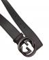 GUCCI (グッチ) インターロッキングG ベルト ブラウン：25000円