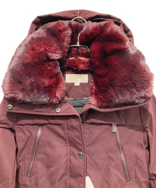 MICHAEL KORS（マイケルコース）MICHAEL KORS (マイケルコース) SHORT LINED PARKA レッド サイズ:XS 未使用品の古着・服飾アイテム